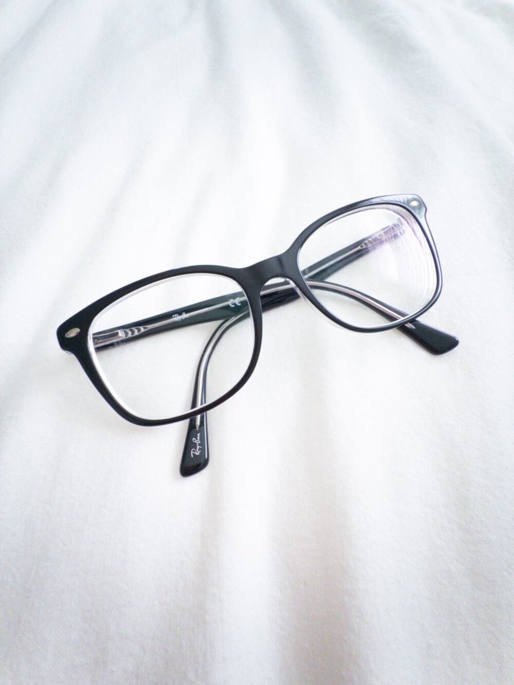 Ray-Ban Eyeglasses Square Frames Black 5285 2034 53-19-145